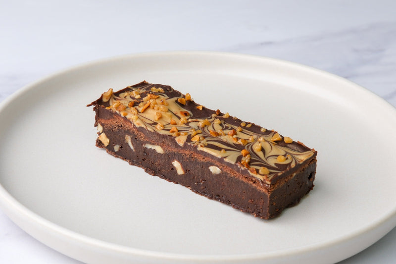 NEW! Caramelised Hazelnut & Gold Brownie: Wholesale