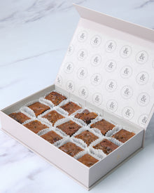 Salted Caramel Brownie Gift Box